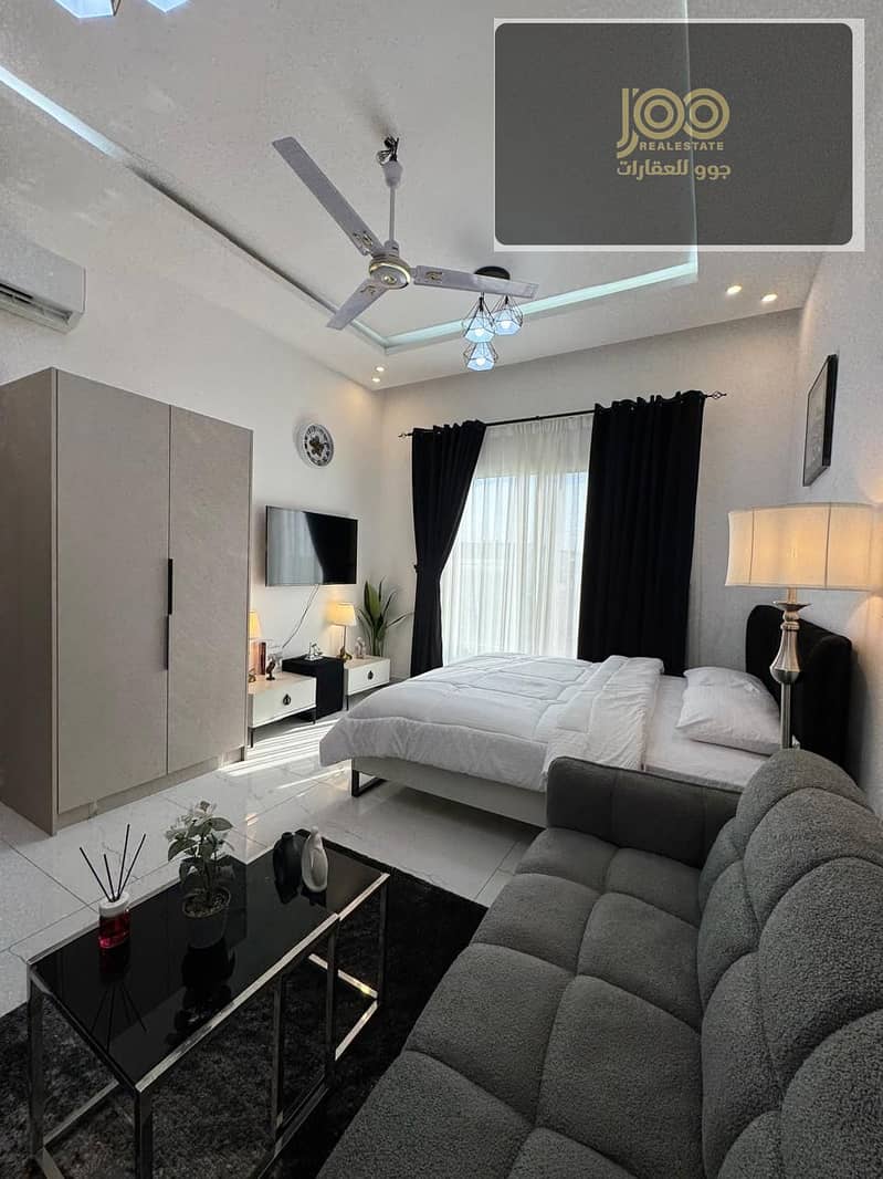 Brand New Studio for Rent | Al Mowaihat 2 | Balcony | AED 3500