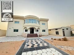 فيلا للإيجار – كهرباء مواطن، الجرف، عجمان | سكن فخم بمساحة واسعة