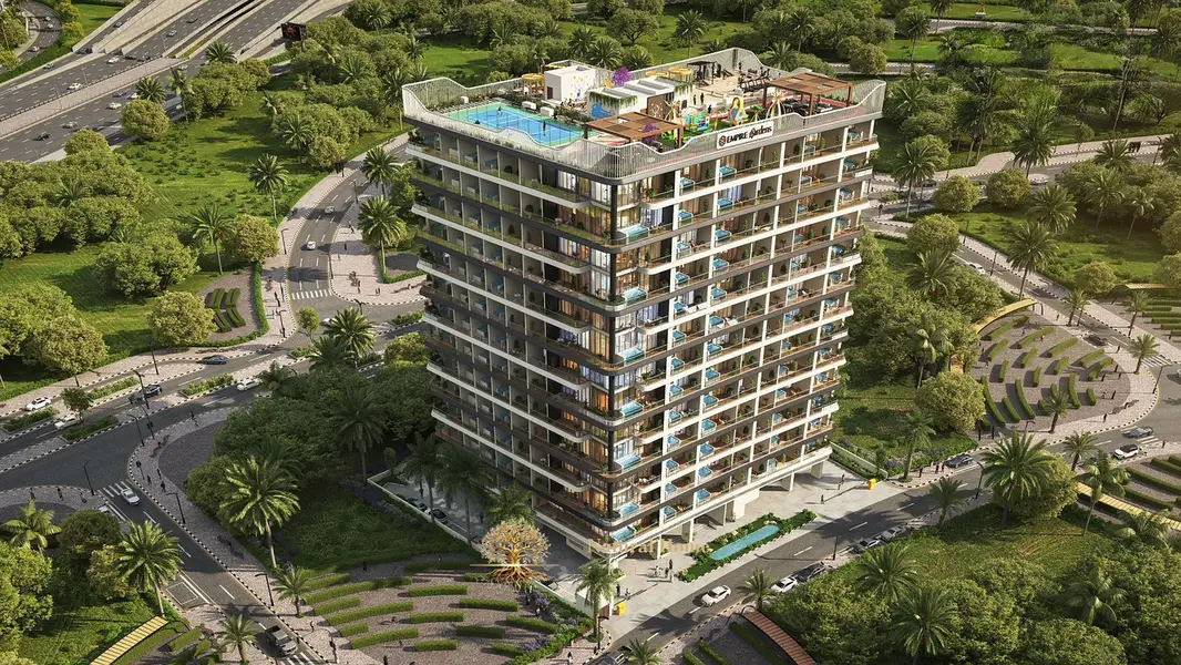 Luxury 2 BHK + pool | Limited offer | freehold | Near metro in Dubai Land Residence Complex