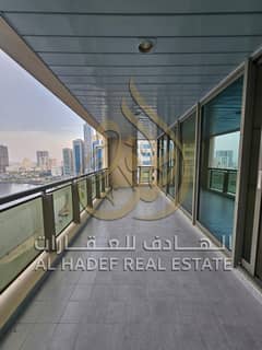 بنتهاوس للإيجار في المجاز 3 | إطلالة بحرية + مساحات كبيرة + تكييف على المالك + باركن مجاني الموقع: المجاز 3 – إطلالة بحرية مميزة وقريب من جميع الخدما