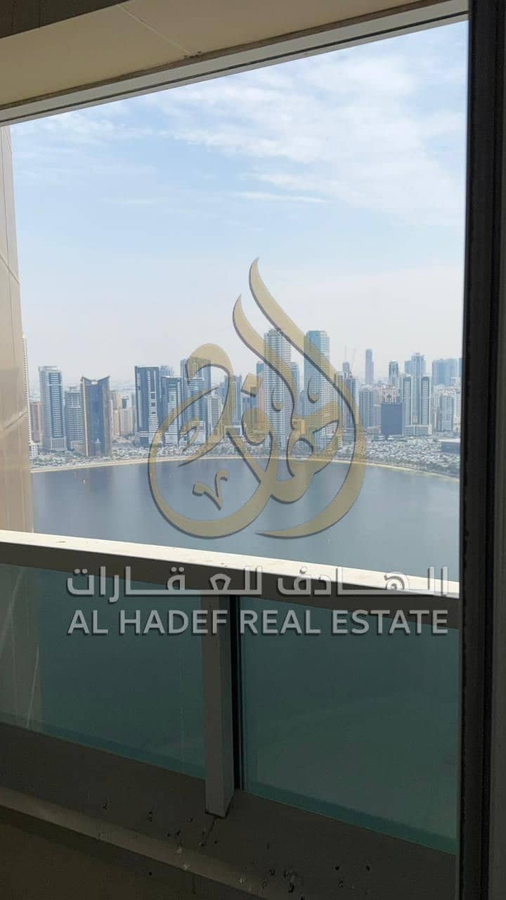 For Annual Rent in Sharjah – Al Khan Area A distinctive apartment with spacious living areas and stunning sea views in a prime location in Al Khan, i