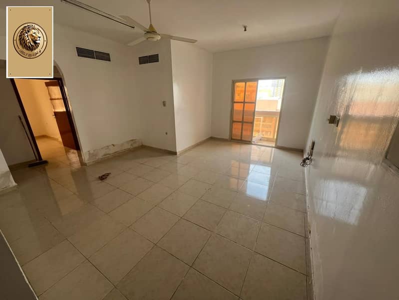 For Rent in Ajman - Al Nuaimiya 3 Opposite City Tower - Prime Location Two-bedroom apartment with a living room and unobstructed views Central air