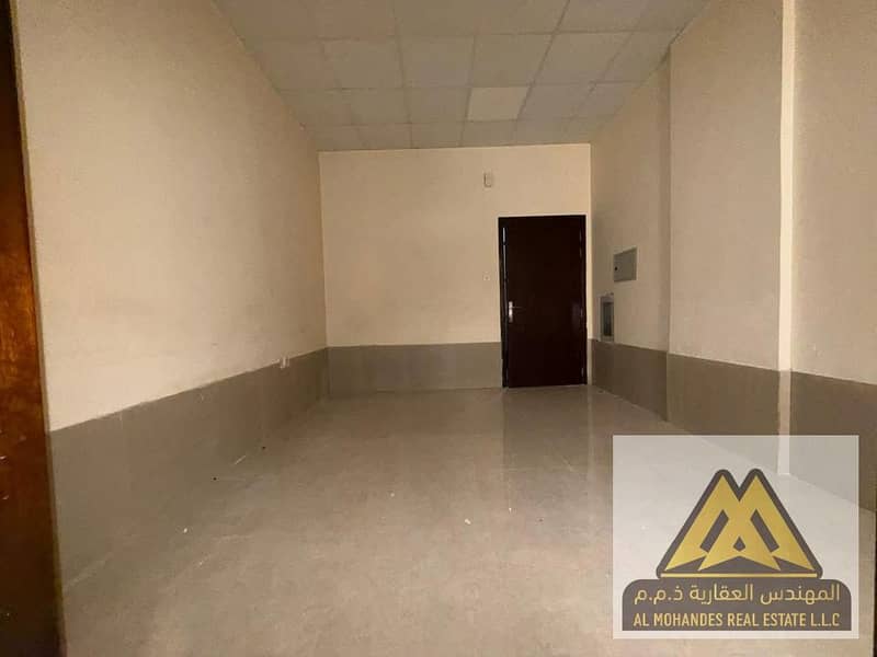 Ground Floor Studio with Semi-Separate Kitchen, Central AC, and Spacious Layout in Al Jurf 2 Ajman