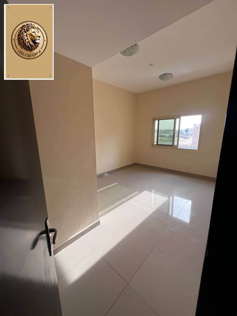 For rent in Ajman, one bedroom and living room, Al Rawda 1, behind Al Hamidiya Police