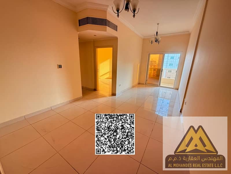 A spacious apartment with an open view and balcony, suitable for families or individuals.