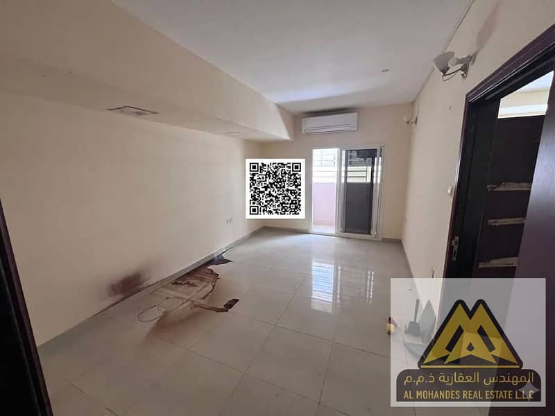 Special offer: One-bedroom apartment for rent in Al Rashidiya 3, Ajman. Ground floor, behind the Ladies' Park, in a quiet location.