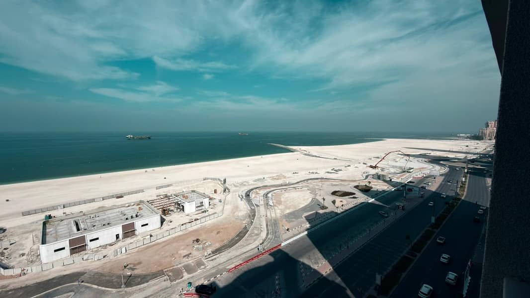 Annual Rent – Luxury 3 Bedroom Apartment + Hall with Store in Ajman Corniche