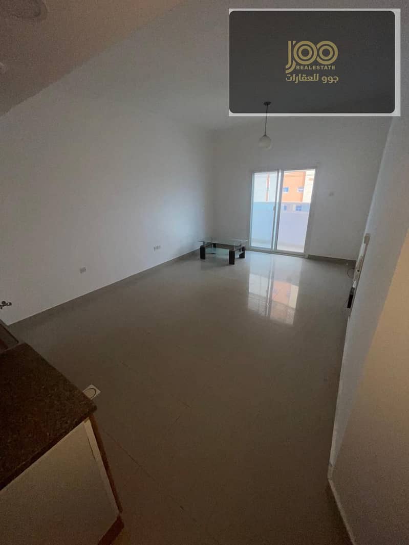 Spacious studio, balcony, central AC, large kitchen