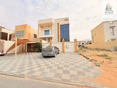 للايجار فيلا في الياسمين بعجمان 5غرف ومجلس وصاله ومطبخ واسع مع غرفة خادمه