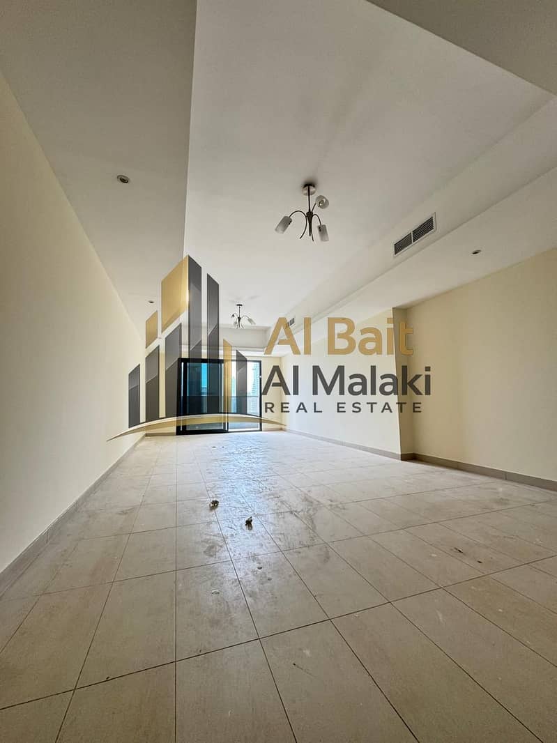 **3 Master Bedrooms + Maid’s Master Room | 5 Bathrooms | Free Central AC + Free Parking, Gym & Pool | Al Qasba**