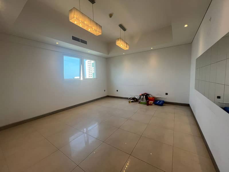 1BR + hall | free parking | gym & pool | closets | new tower | free maintenance | near King Faisal Mosque