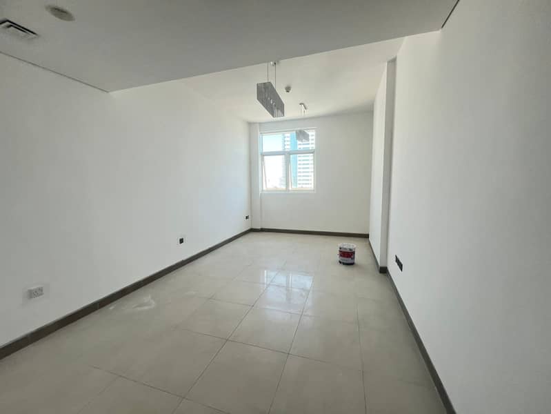 New tower | free parking | gym & pool | master rooms with built-in closets | near Sharjah Central Post Office | free maintenance