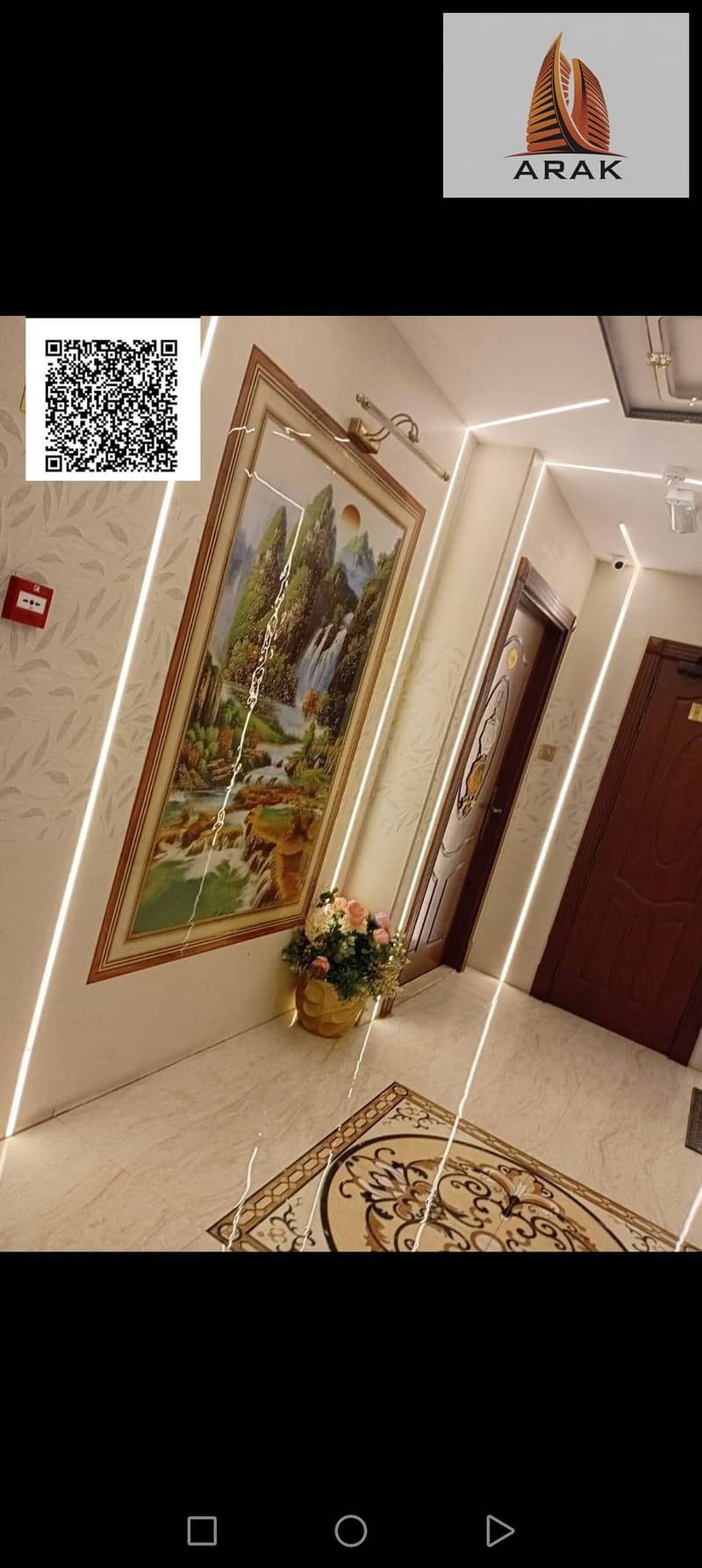 A fantastic apartment, brand new, for annual rent in Ajman, Al Jurf.