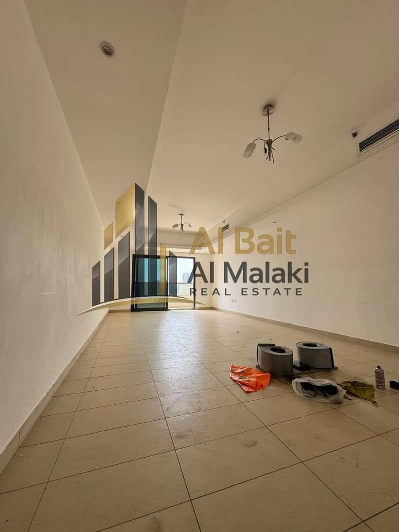 Family Apartment: 3 Master Bedrooms + Maid Room with Gym, Pool & Free AC