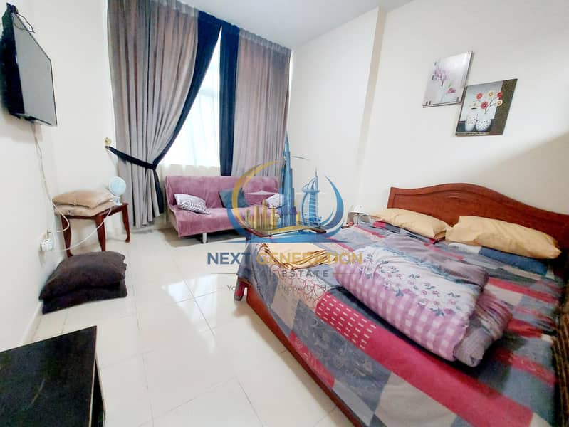 Specious Studio with Wardrobe available