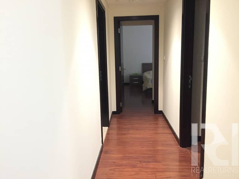 Spacious Unfurnished /Chiller Free | 2BHK Plus Maid's room