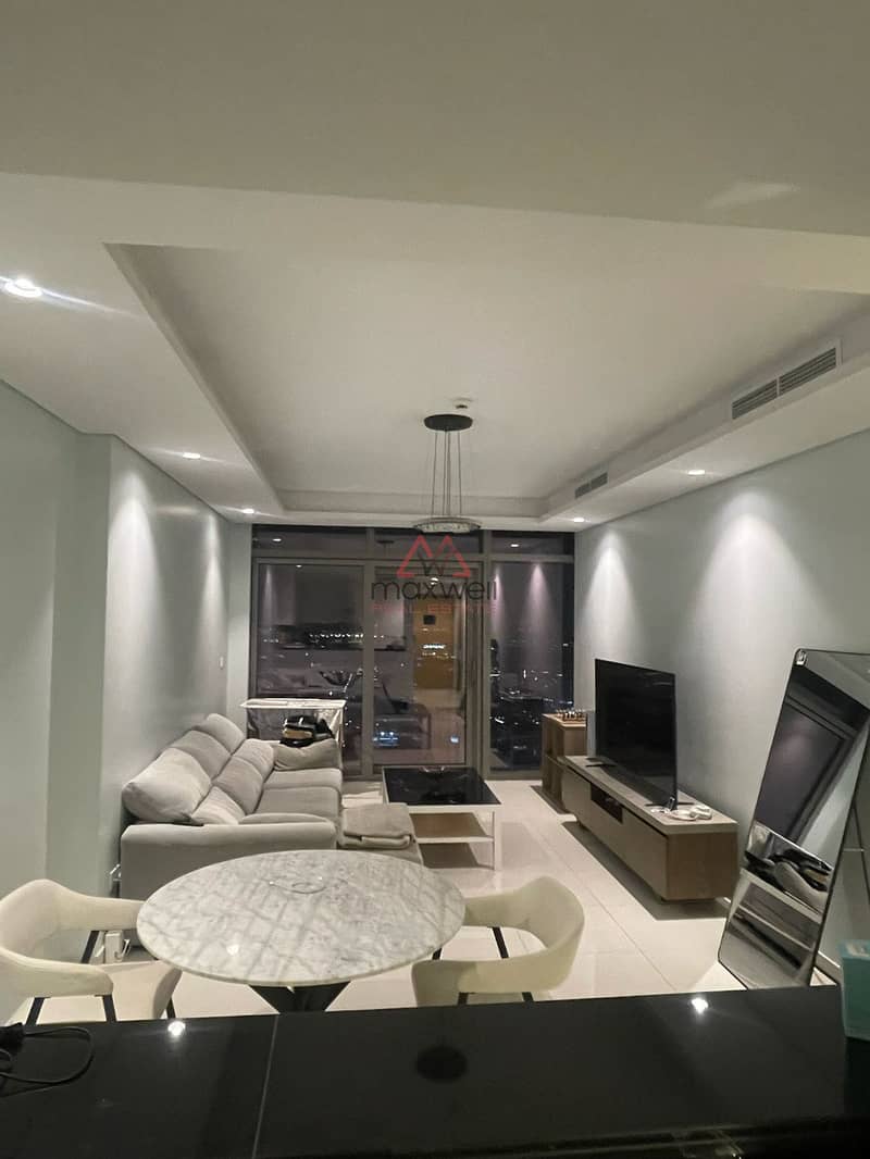 High-Floor 1BR | Furnished Apartment | Downtown City View