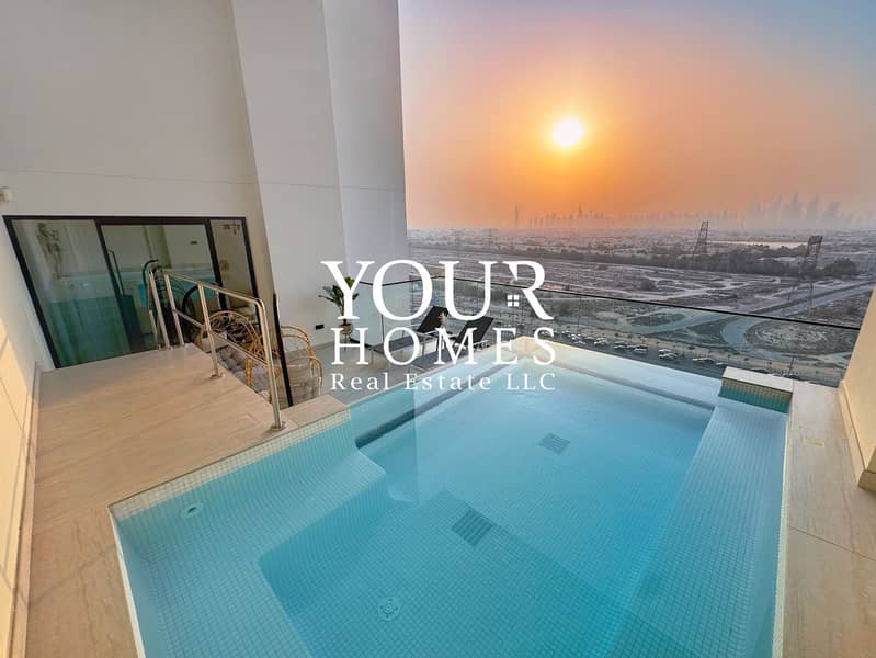 Luxury 2BR | Fully Furnished | Private Pool | Marina View