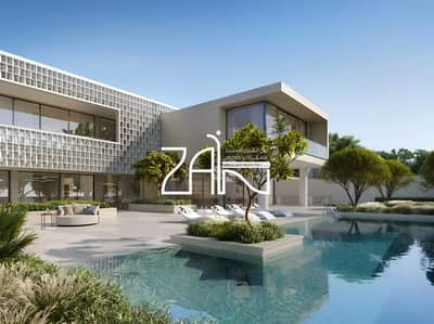 4 Bedroom Villa for Sale in Al Hudayriat Island, Abu Dhabi - Modern 4BR+Maid|Near to Entrace|Single Row|Type 5