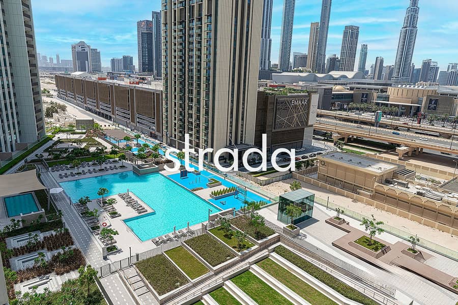 High Floor | Unfurnished | Burj Khalifa View