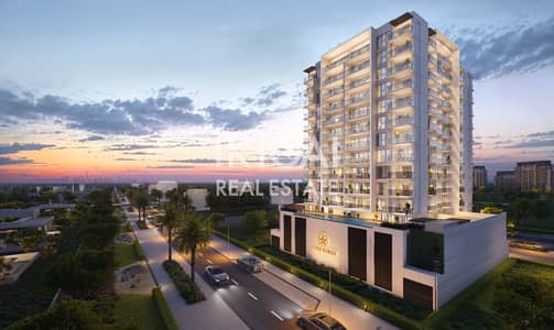 1 Bedroom Flat for Sale in Dubai Land Residence Complex (DLRC), Dubai - Hero_shot_night. jpg