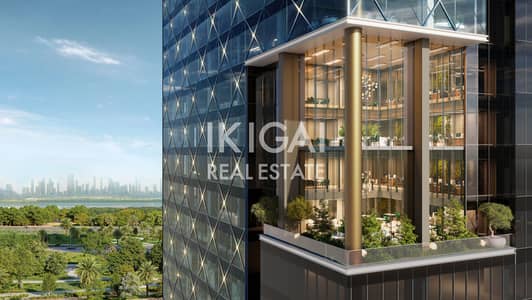 مکتب  للبيع في ميدان هورايزون، دبي - Eaton Square - facade. jpg