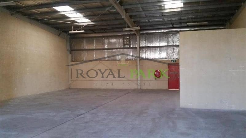 2630 sqft. Commercial/ Storage warehouse with Office in DIP 2