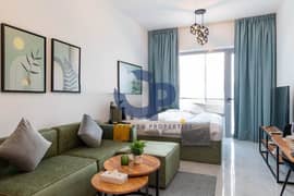 شقة استوديو فاخرة | طابق مرتفع | تصميم عصري