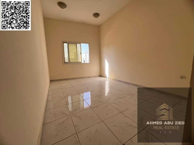 Studio apartment for annual rent in Ajman, Al Nuaimiya 1 - Excellent size studio - Bathroom - Central air conditioning - Close to Al Hikma School and