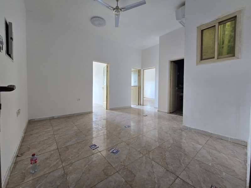 Two bedrooms and a living room in Al Rawda, a prime location close to all services, with easy access to the Dubai and Sharjah highways.