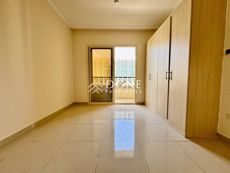 Biggest! 3 bhk with open view /wardrobes / master bedroom/near to muwaileh park / store room / and with covered parking
