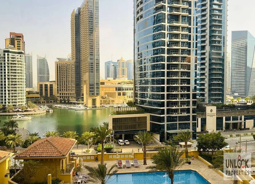 2BR+Maid Furnished Apartment |Marina View | Vacant