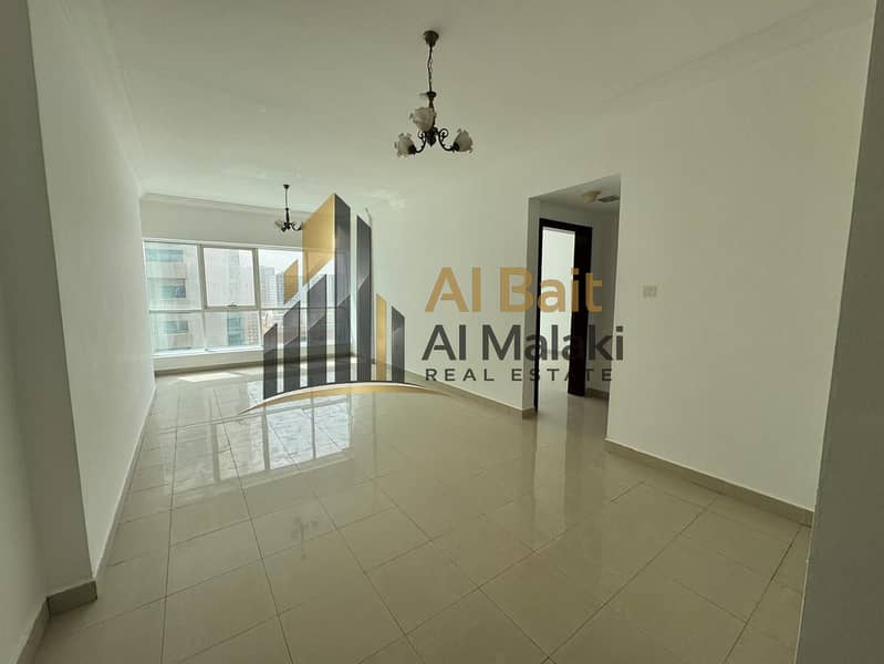 Apartment for annual rent Area: Al-Taawun Number of rooms: 1 master Bathrooms: 2 Air conditioning: Central Payments: 4/6