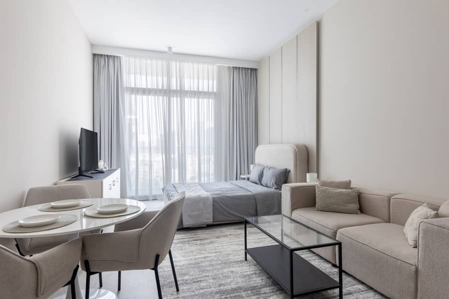 Fully furnished studio | Brand new | Modern design