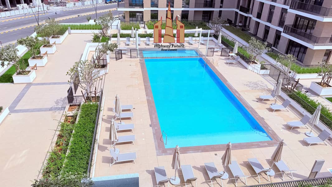 Brand New | Pool View | Luxurious 3-BR | Maid Room |