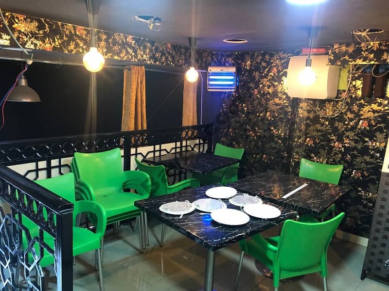 Running cafeteria available with Equipment and License TOLET in Al Mujarrah area, Sharjah