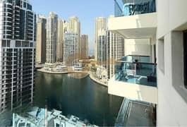 غرفة نوم واحدة مفروشة | إطلالة على المارينا والمدينة | شرفة | برج تايم بليس