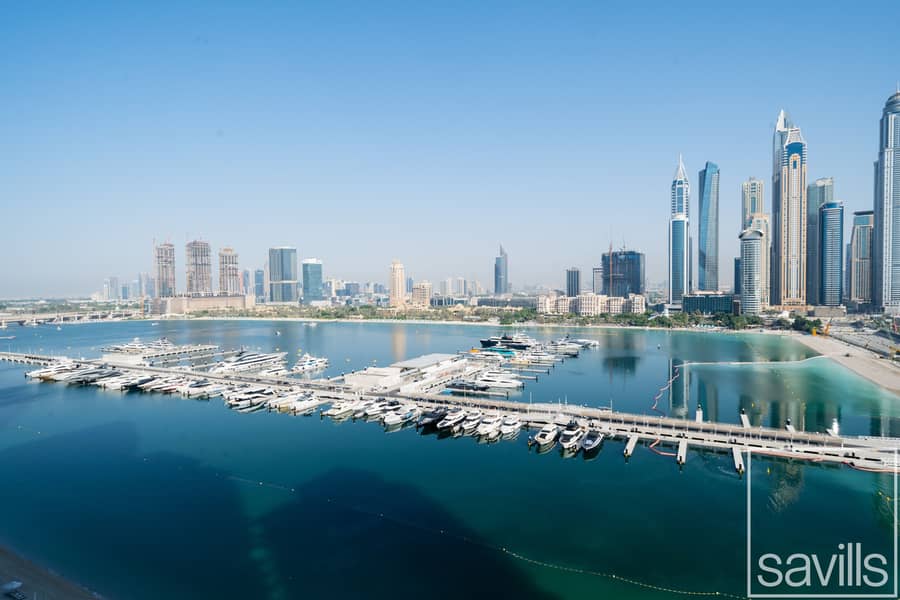 Private Beach | Mid Floor | Palm and Marina Views Private Beach | Mid Floor | Palm and Marina Views