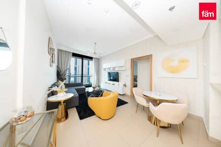 1 Bedroom Apartment for Rent in Downtown Dubai, Dubai - Fully Furnished 1br | Sea View | Vacant