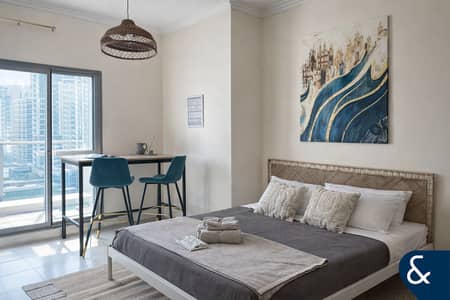 Studio for Rent in Dubai Marina, Dubai - Studio | 12 Cheques | Available 17th April
