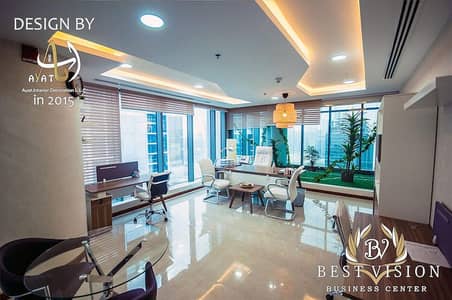 Office for Rent in Business Bay, Dubai - Well-Furnished Offices | Cost- Effective Prices and Elegant Offices | Free Parking