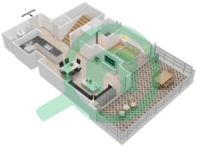 The Grand - 3 Bedroom Townhouse Unit 3 Floor plan