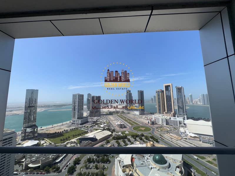 (TAZ1) 3BR Apartment with Balcony & Sea View in Al Taawun – Maid Room, Gym, Pool & Prayer Room for AED 75K