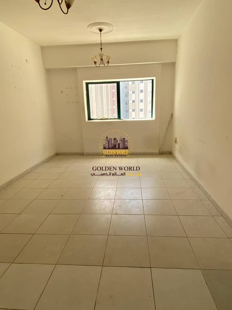 1-bedroom apartment in Al Qasimia, Sharjah. 1 bathroom, prime location near services and Dubai, easy transport access. Rent AED 403,000 yearly.