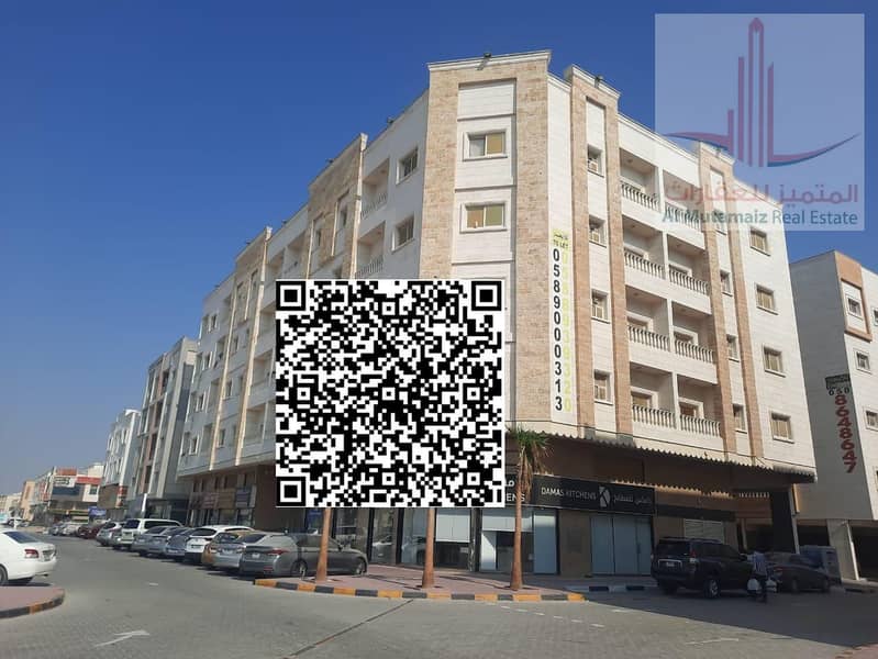 Luxury 1BR Apartment with 2 Bathrooms & Balcony in Al Jurf 3, Ajman. Prime Main Road Location near China Mall. Ready for Move-in!