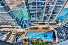 شقة في ريدينت بوليفارد،ساحة مشعة،سيتي أوف لايتس،جزيرة الريم 2 غرف 109990 درهم - 14777583