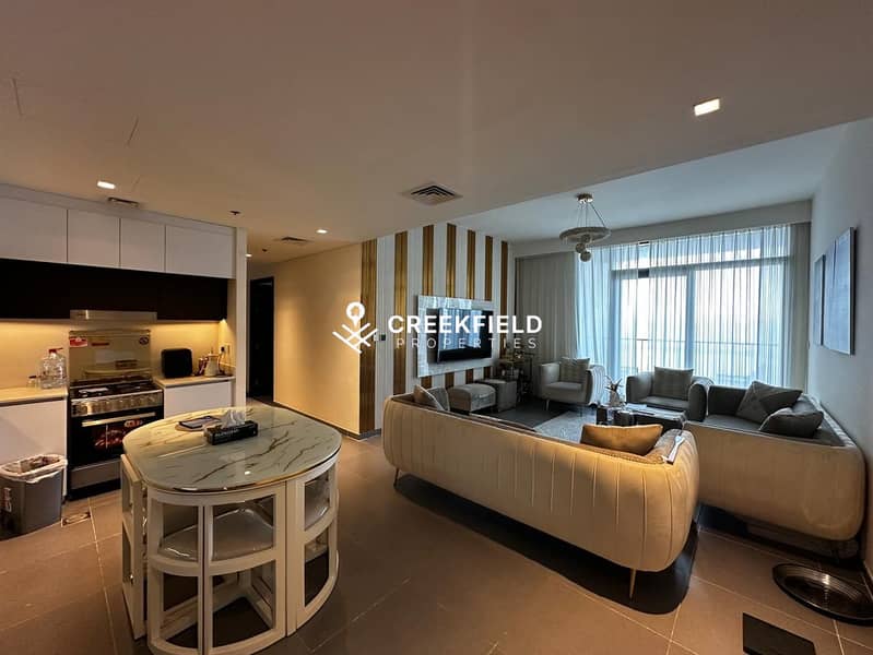 CREEK EDGE | Stunning Full Water & Burj View | Luxury Living at Dubai Creek Harbour