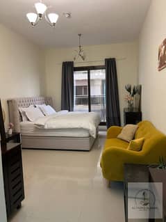 استوديو مفروش | إيليت سبورتس ريزيدنس 10 | إطلالة على الجولف والحديقة