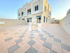 فيلا واسعة مكونة من 3 غرف نوم للإيجار في الهوشي، الشارقة | 4 حمامات | 6 شيكات | تأمين 5,000 درهم