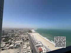 شقة في برج الكورنيش،كورنيش عجمان 1 غرفة 680000 درهم - 14778967